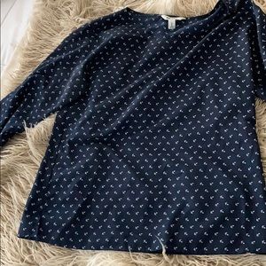 Old navy M nautical 3 quarter top